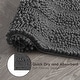 preview thumbnail 28 of 100, Laura Ashley Astor Chenille Bath Mat with TPR Backing