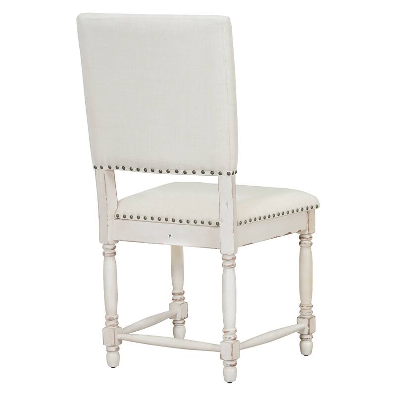 Roomfitters Vintage 2-Piece Upholstered Dining Chairs with Padded Backs