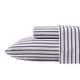 preview thumbnail 4 of 26, Nautica Fitted Sheet and Standard Pillowcase Sets Full - Aevery Stripe Navy
