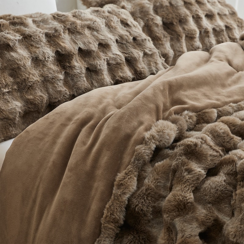 Beary Soft - Coma Inducer® Oversized Comforter Set - Kodiak Brown