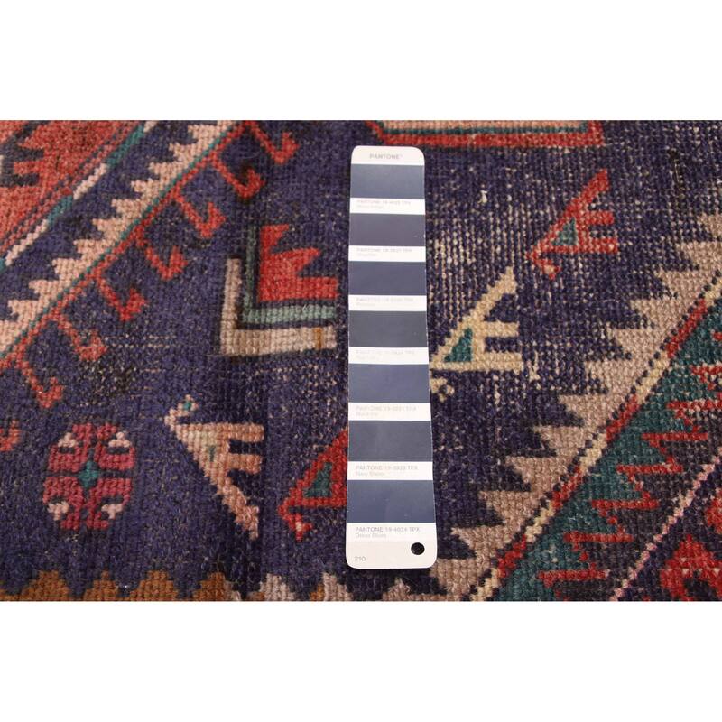 ECARPETGALLERY Hand-knotted Andelz Red Wool Rug - 4'1 x 7'6