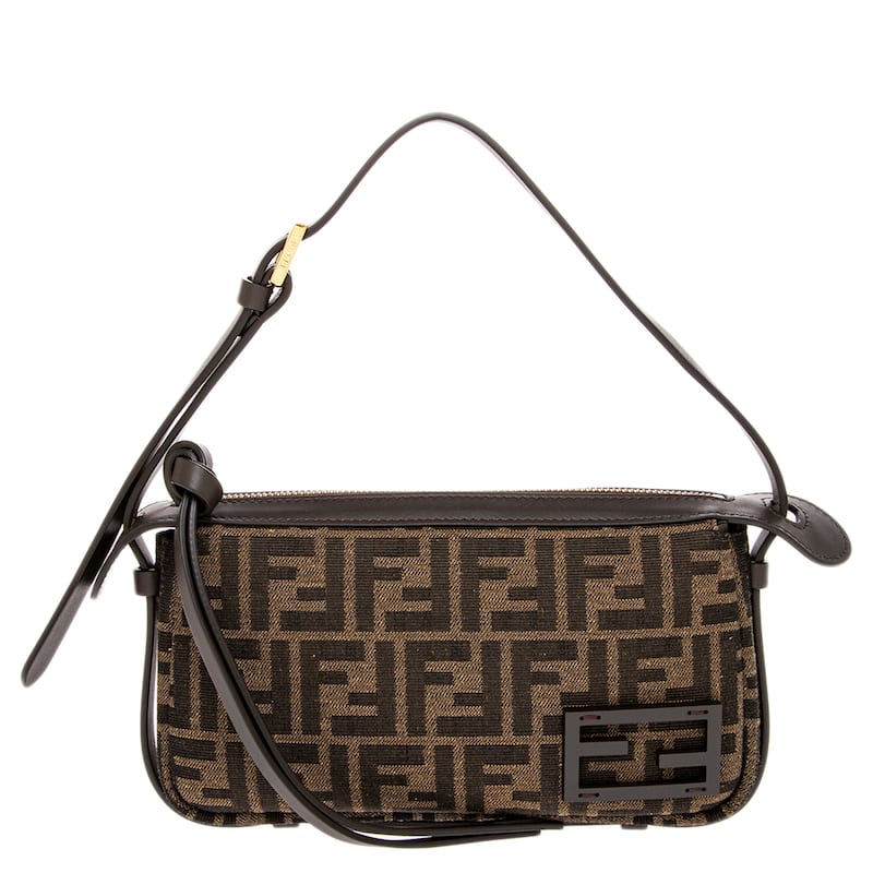 Fendi Simply Fendi Mini Bag - Brown and Beige