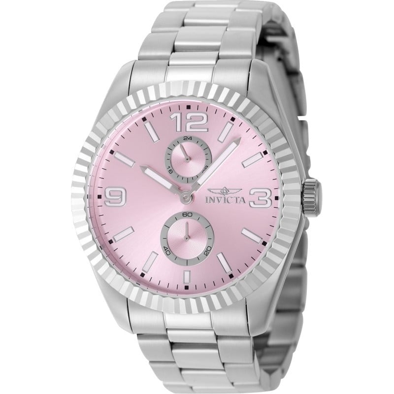 Invicta Men's 49527 Specialty Quartz VD77 Pink Dial Watch