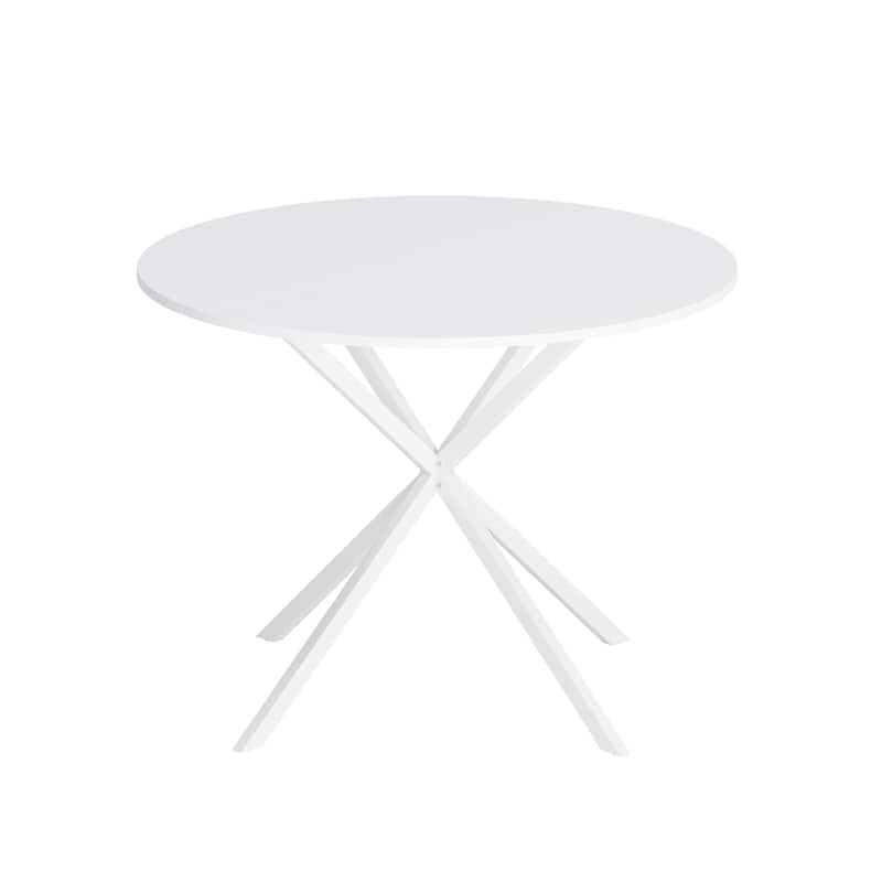 Cross Leg Round Dining Table