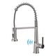 preview thumbnail 8 of 12, Touchless Matte Black Pull Down Kitchen Faucet with Accessories