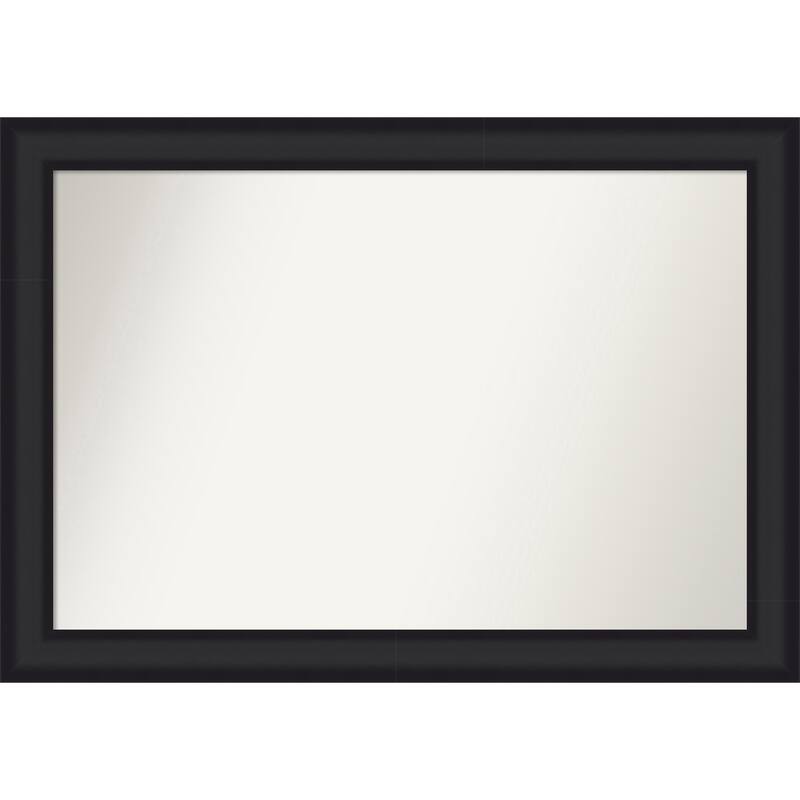 Oliver Non-Beveled Wood Framed Wall Mirror