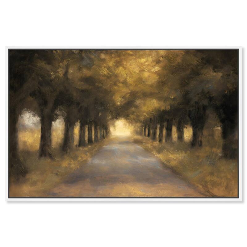 Misty Morning Canvas by Art Remedy - White - 54" x 36"