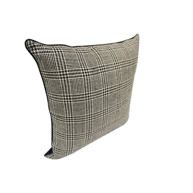 Home&Manor Fairfax Vintage Raw Silk Pillow 18"