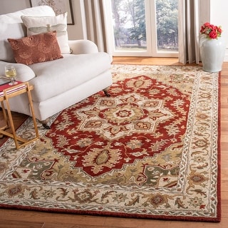 SAFAVIEH Handmade Royalty Shafa Traditional Oriental Wool Rug