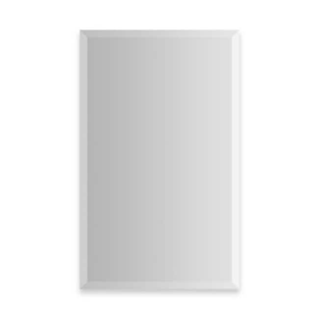 Robern PL Portray 23-1/4" x 36" Beveled Frameless Single Door Medicine - Mirrored - Mirrored Finish