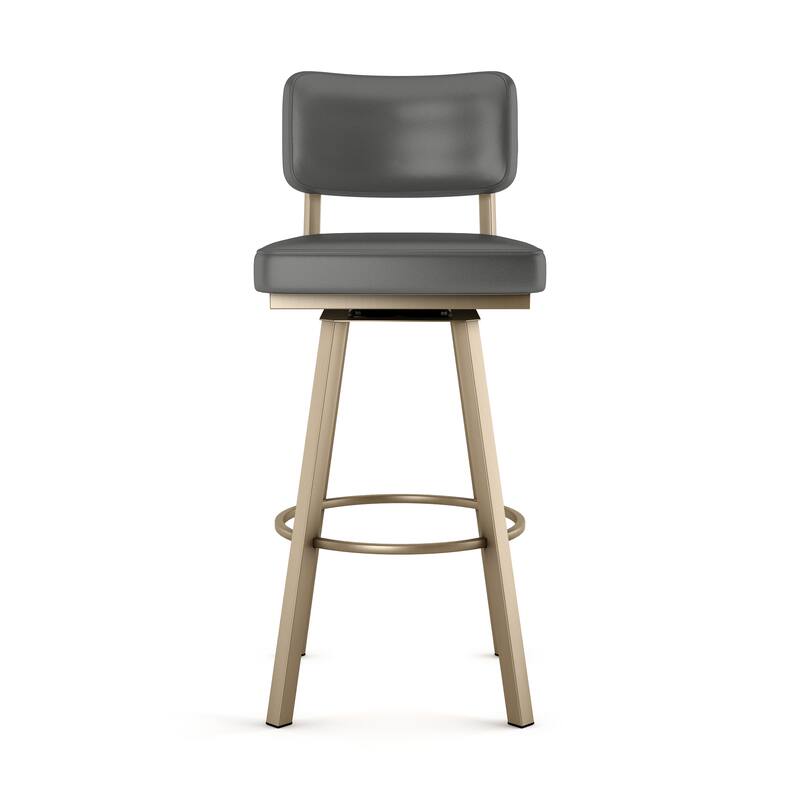Amisco Alek Swivel Counter and Bar Stool