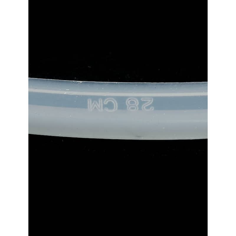 Household Spare Part Cooker 11" Inner Dia Rubber Gasket Sealing Ring - White
