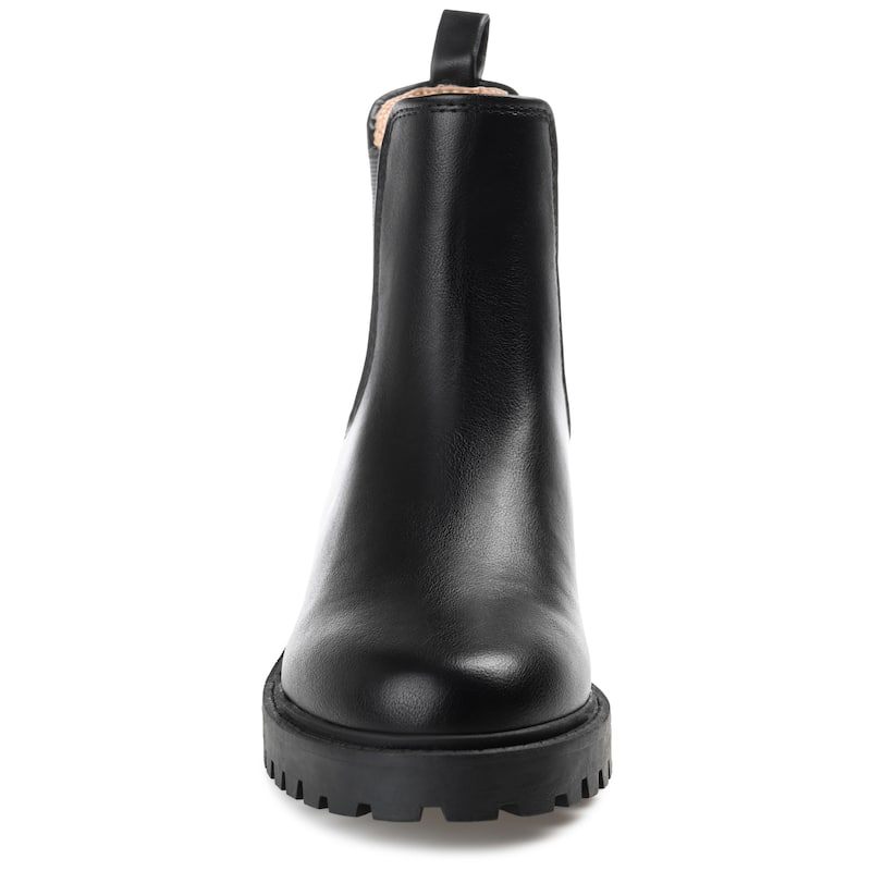 Journee Women's Comfort Insole Kenova Medium and Wide Width Booties - Medium - Black - 5.5