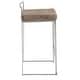 preview thumbnail 39 of 107, Silver Orchid Forrest Stainless Steel Stackable Fully Welded Counter Stool (Set of 2)