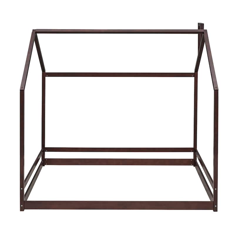 Wooden House Bed Frame