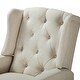 preview thumbnail 37 of 87, Debora Wingback Button Tufted Push-back Recliners Set of 2 by HULALA HOME