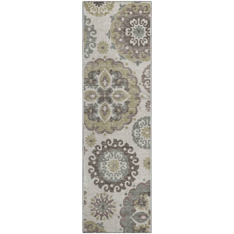 Premium Washable Super Soft Boho Suzani Mayfield Rug