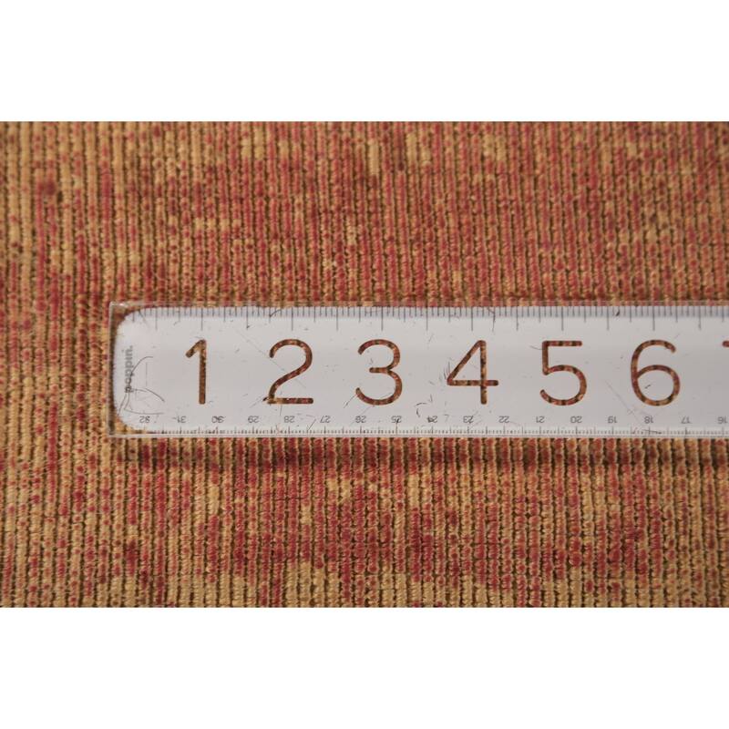 Contemporary Abstract Indian Area Rug Hand-Knotted Wool Carpet - 5'6"x 7'6"