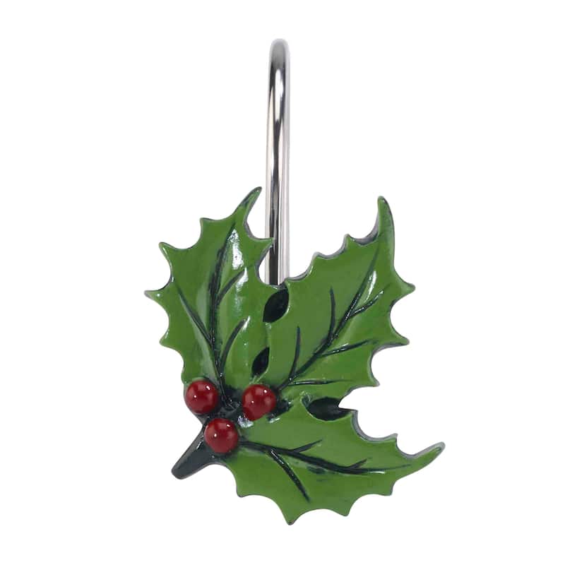 Spode® Christmas Tree Tartan Shower Hooks - Multicolor