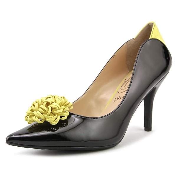 J. Renee Ranita Women Black/Yellow Pumps