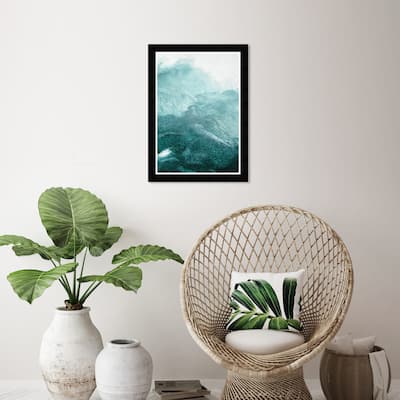 Wynwood Studio Prints Nautical and Coastal Water Teal Blue and Teal Nautical & Coastal Wall Art Canvas Print