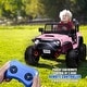 preview thumbnail 9 of 10, 24V Ride on Car Truck with Remote Control, 2 Seater Kids Electric Car, Spring Suspension, 9Ah Battery Powered, 3 Speeds