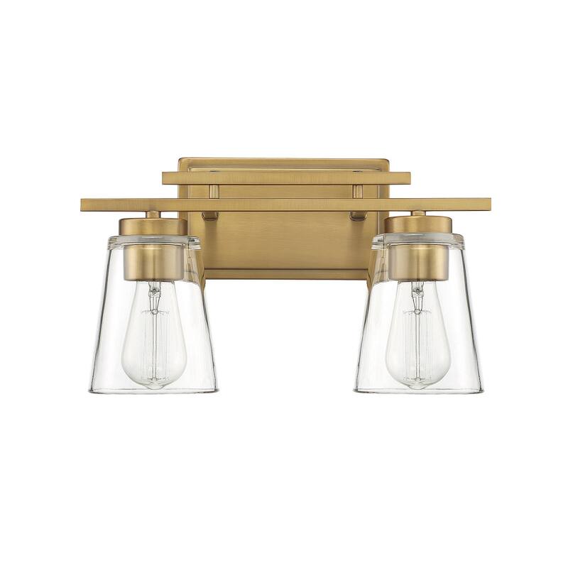 Savoy House Calhoun 2 Light 15" Wide Bathroom Vanity Light