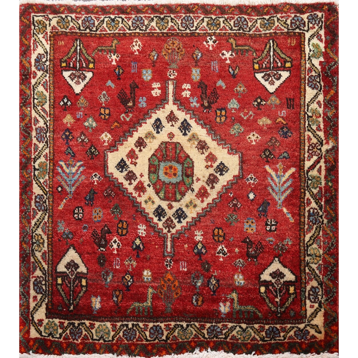 2.30 X 1.52 CM Handmade Afghan Tribal 100/% Wool Traditional Chubi Natural dye wool Living Room Are Rug Price  Size
