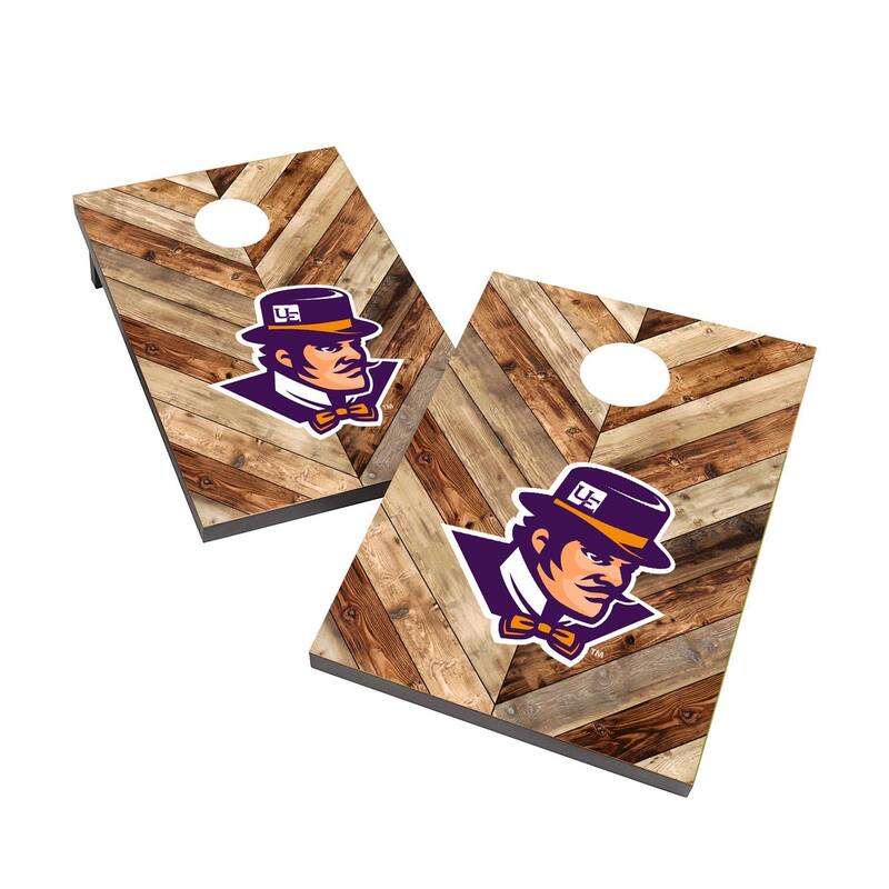 Evansville University Purple Aces 2x4 Cornhole Bag Toss Game