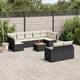 Option Black and Cream 5x middle+2x corner+Table