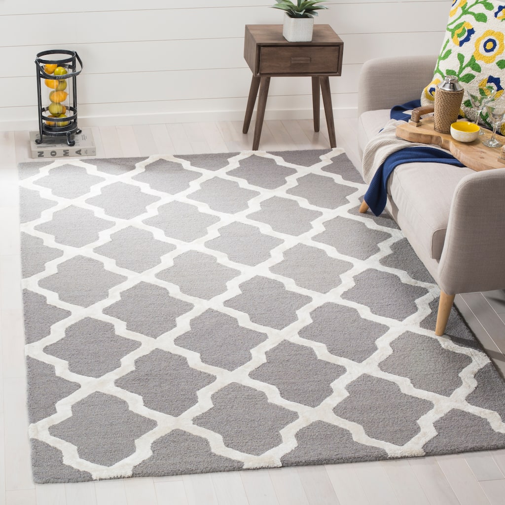 SAFAVIEH Handmade Cambridge Zavastiea Modern Wool Rug