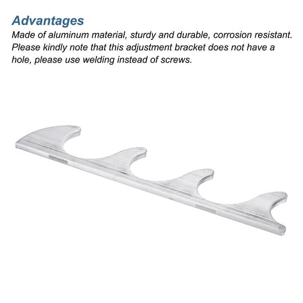 Chaise Adjustment Brackets, 4 Position 8" Length Back Support Adjuster