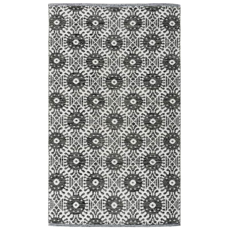 SAFAVIEH Handmade Flatweave Montauk Cesira Casual Cotton Rug