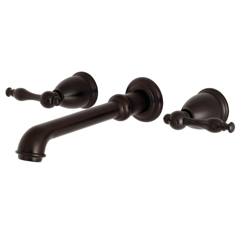 Kingston Brass Naples 3-Hole Wall Mount Roman Tub Faucet