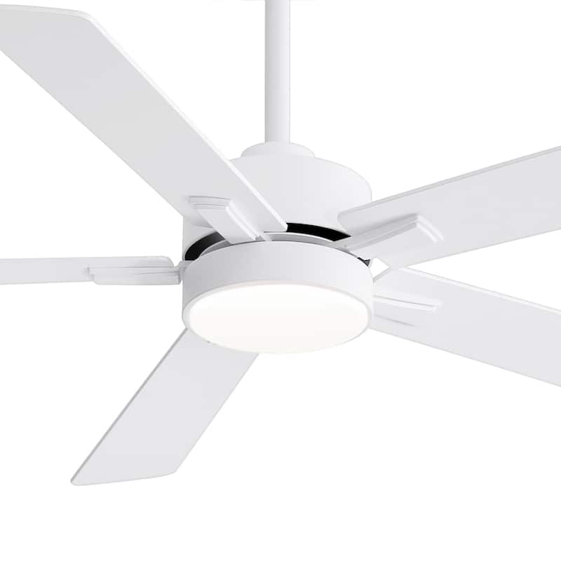 52 inch 5 Blade LED Ceiling Fan with Remote and Light Kit