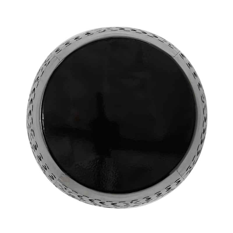 Christopher Knight Home Ruby Indoor/Outdoor 12-Inch Lace Cut Iron Side Table