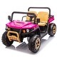 preview thumbnail 62 of 118, Electric Ride-On Car for Kids with Shock Absorbers, LED Lights, and Bluetooth - 24V Battery, Ages 3-8