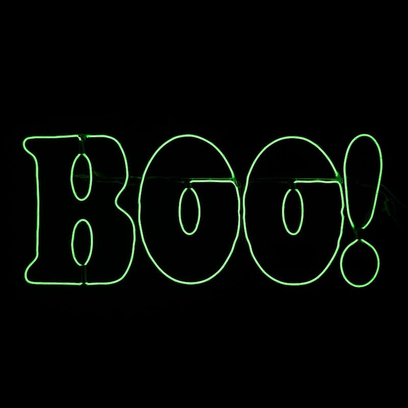 Litelines Boo sign