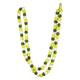 NOVICA Handmade Wool 'Lemon Lime Pompoms' Christmas Tree Garland (India) - Multi color - 0.13