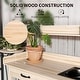 preview thumbnail 14 of 25, Outsunny Potting Bench Table with Faucet, Sink, Hooks and Storage Cabinet, Outdoor Prep Table Gardening Bench