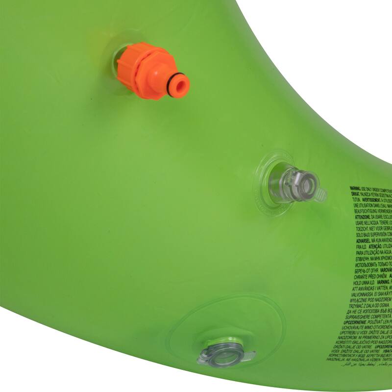 6.75' Inflatable Green Jumbo Dinosaur Water Sprayer