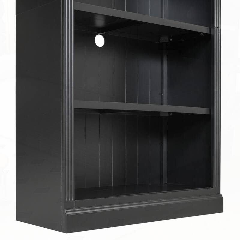 5-Tier Decor Bookshelves with Adjustable Shelves