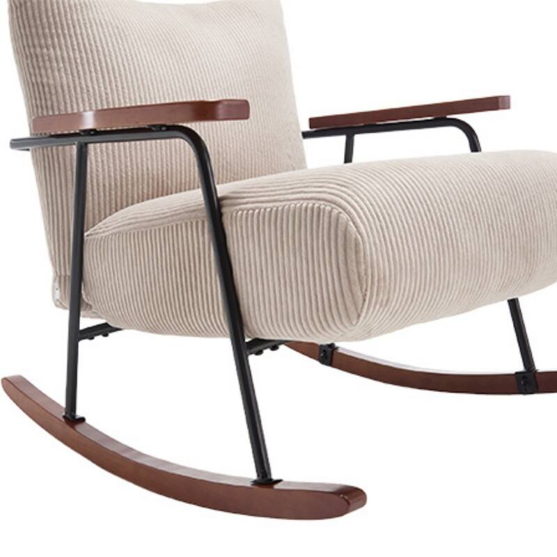 Metal Frame Rocking Chair