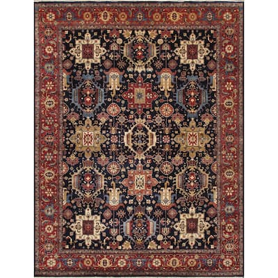 Pasargad Home Karabakh Hand-Knotted Wool Area Rug