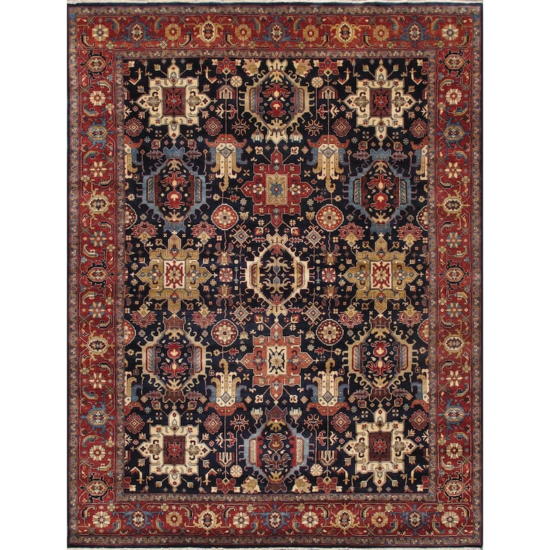 Pasargad Home Karabakh Hand-Knotted Wool Area Rug