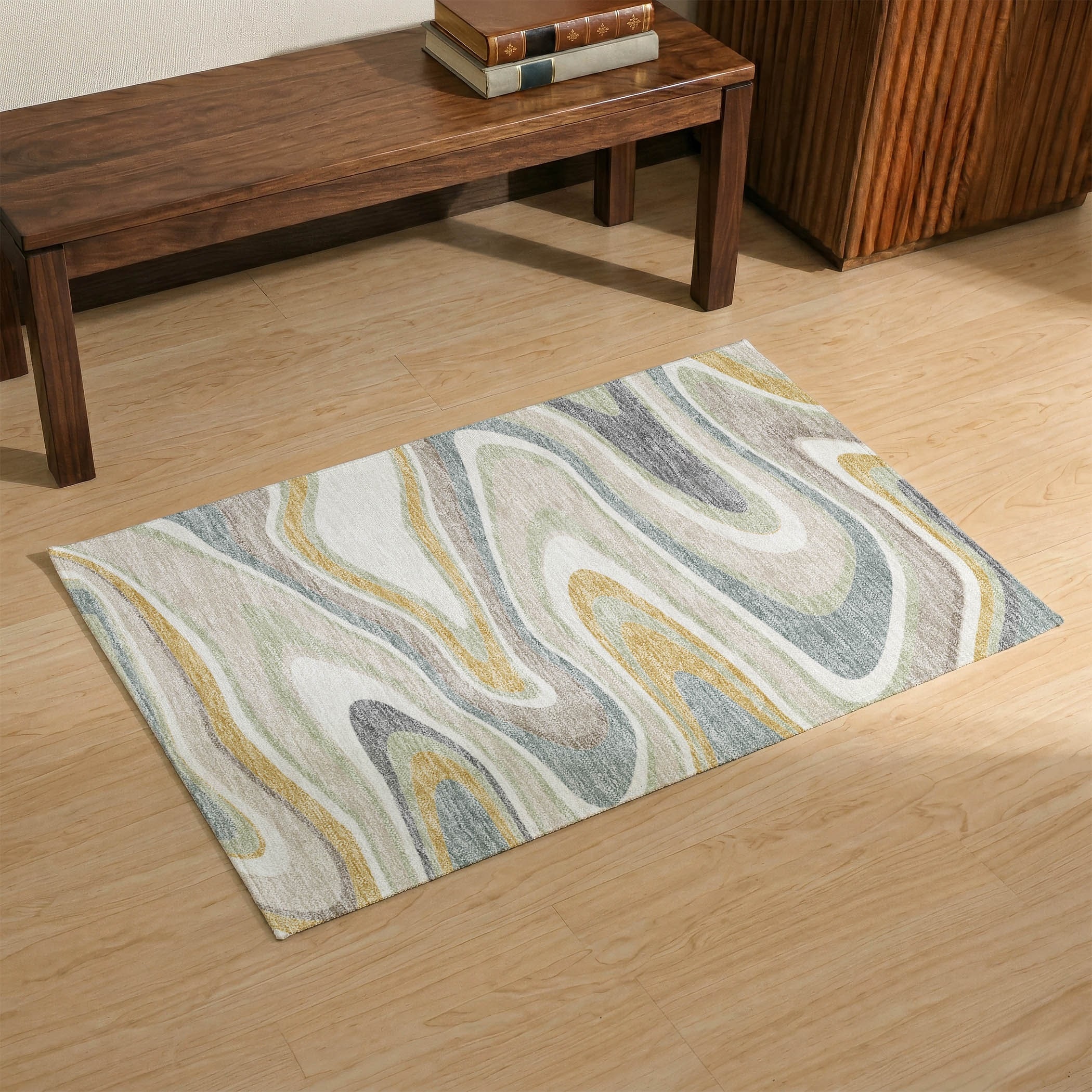 Premium Washable Super Soft Modern Buren Mayfield Rug