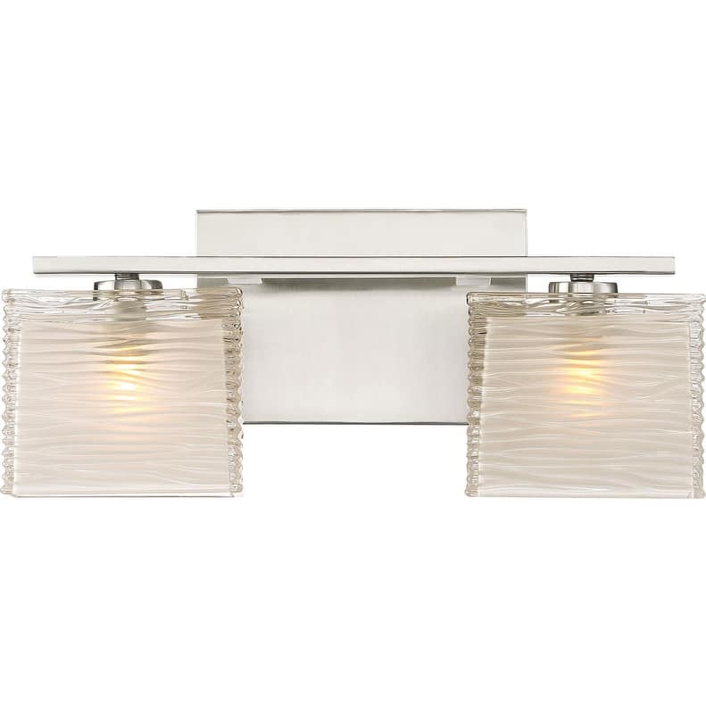 Bellevue Colorado 2 Light 15" Wide Bathroom Vanity Light