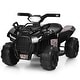 preview thumbnail 43 of 48, Costway 6V Kids ATV Quad Electric Ride On Car Toy Toddler with LED - See details Black