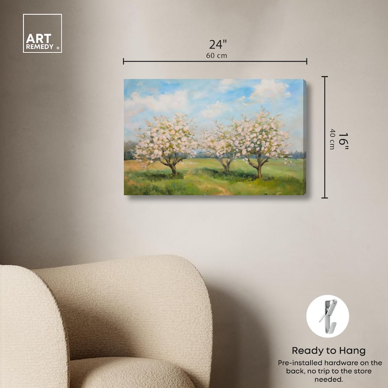 Season of Blossoms Canvas by Art Remedy, Gallery Wrapped