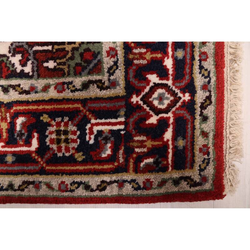 ECARPETGALLERY Hand-knotted Serapi Heritage Red Wool Rug - 3'11 x 5'11